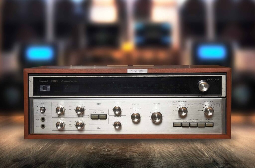 SANSUI QRX-3500 RECEIVER - 1QVE0008 - HQaudios SANSUI QRX-3500 RECEIVER - 1QVE0008 - HQaudios
