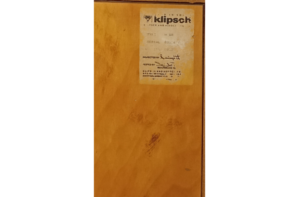 Klipsch Heresy II Speakers