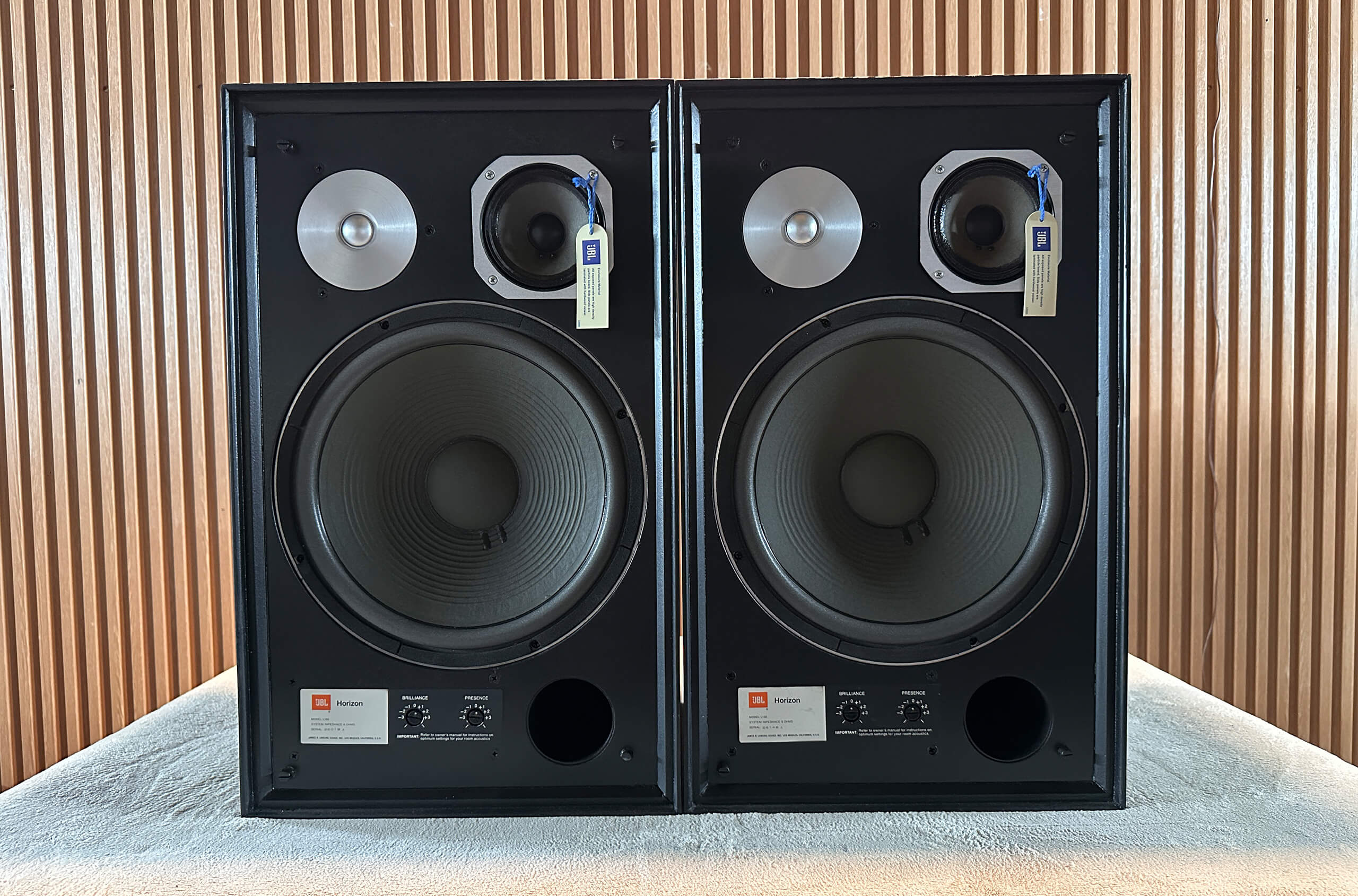 🔥 EXCELLENT JBL L166 HORIZON SPEAKERS – FULLY WORKING W/ 1 🔥 EXCELLENT JBL L166 HORIZON SPEAKERS – FULLY WORKING W/ 1