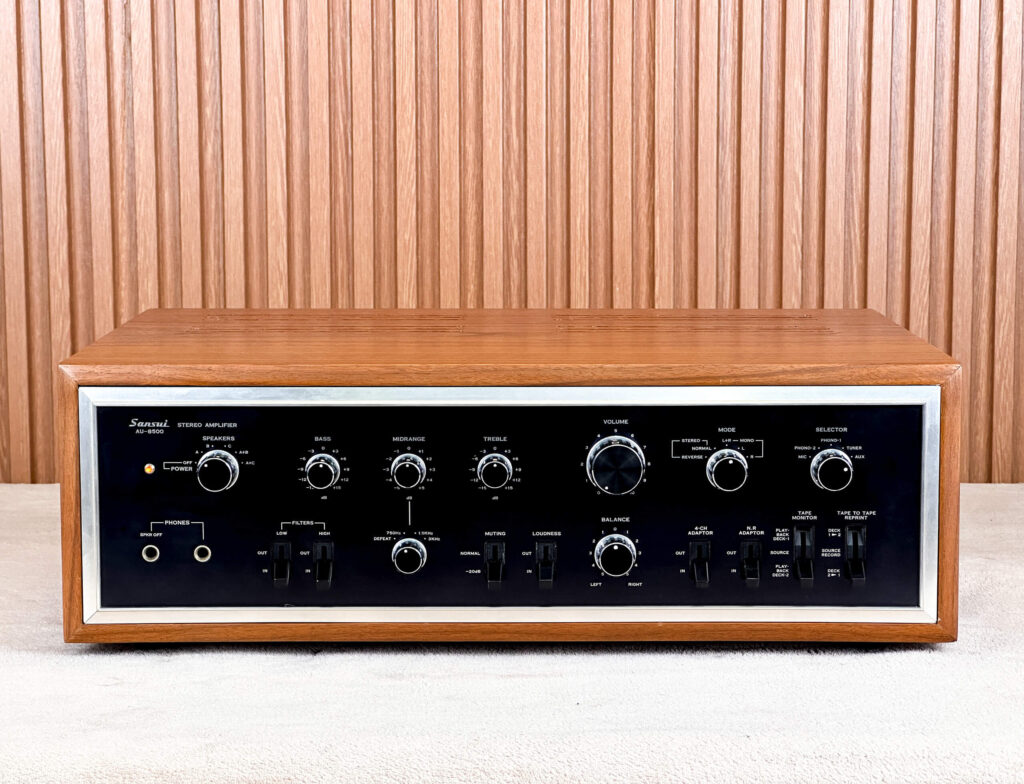 サンスイSansui AUー8500 SANSUI AU-8500 Stereo Integrated Amplifier Used Maintenance
