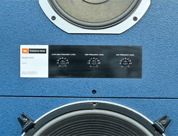 JBL 4343 STUDIO MONITORS SPEAKERS