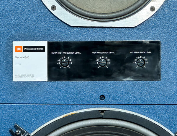JBL 4343 STUDIO MONITORS SPEAKERS