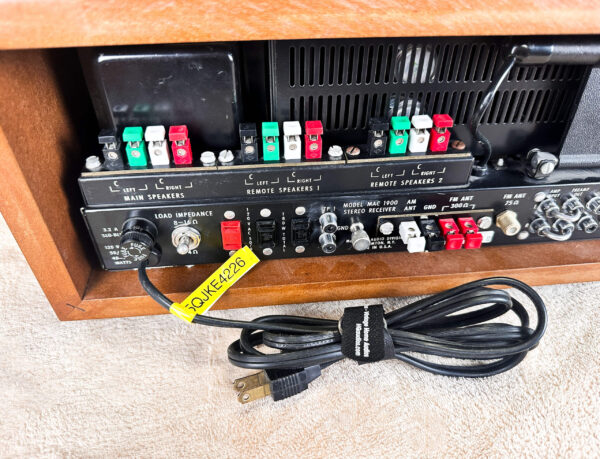SUPERB MCINTOSH MAC 1900 VINTAGE RECEIVER