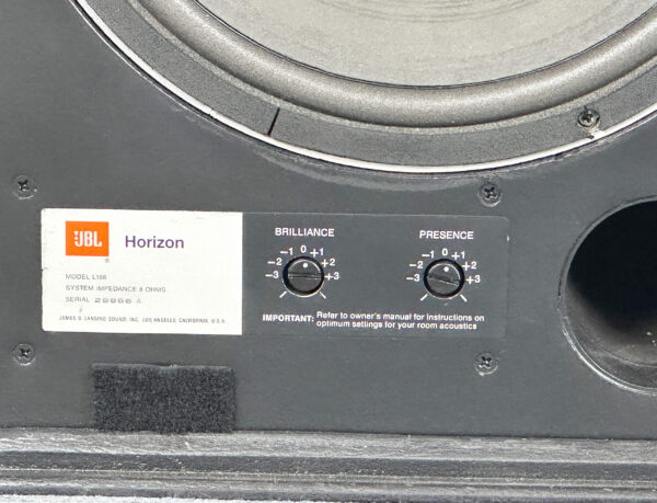 JBL L166 HORIZON SPEAKERS