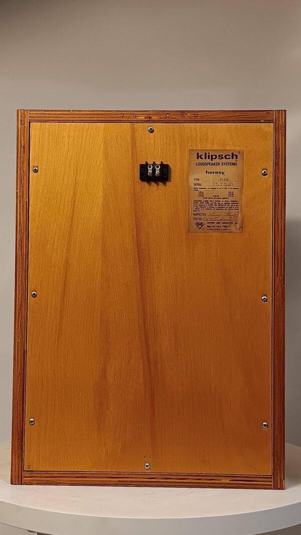 KLIPSCH HERESY HBR VINTAGE SPEAKERS