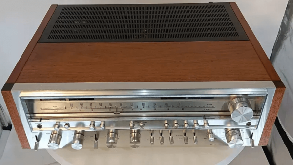 Pioneer SX-980 Walnut Wood Case