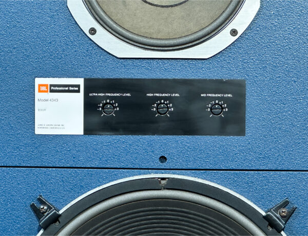 JBL 4343 STUDIO MONITORS SPEAKERS